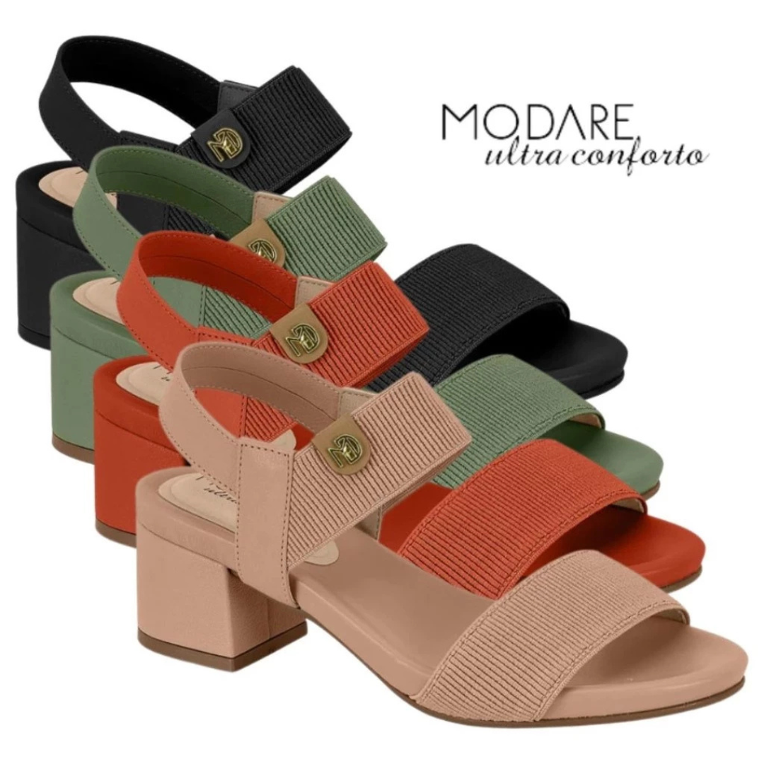 Sandália Ultra Conforto Elástico Canelado Float Nature