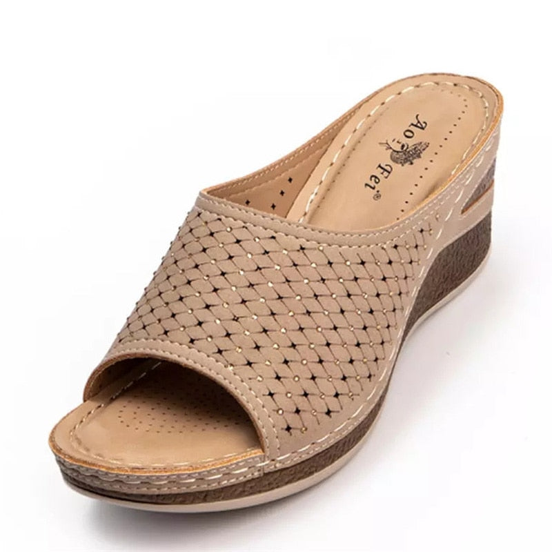 Sandália Confortável Feminina Maisa