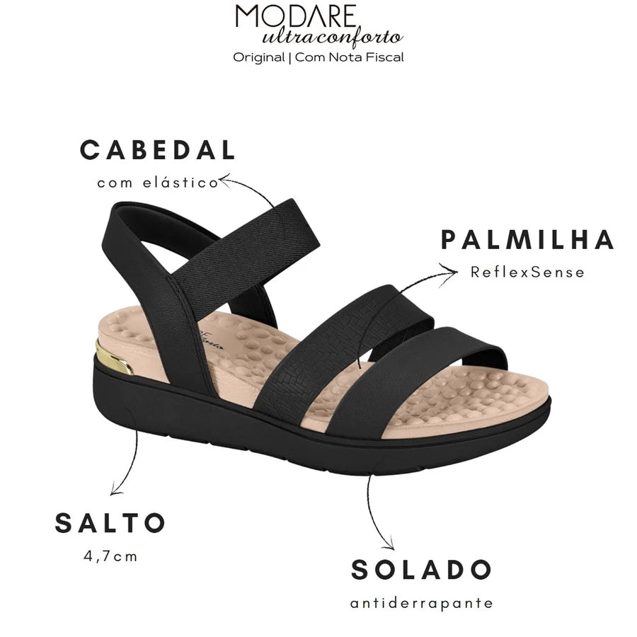 Sandalia Ortopedica Use Comfort Esporão com Elastico