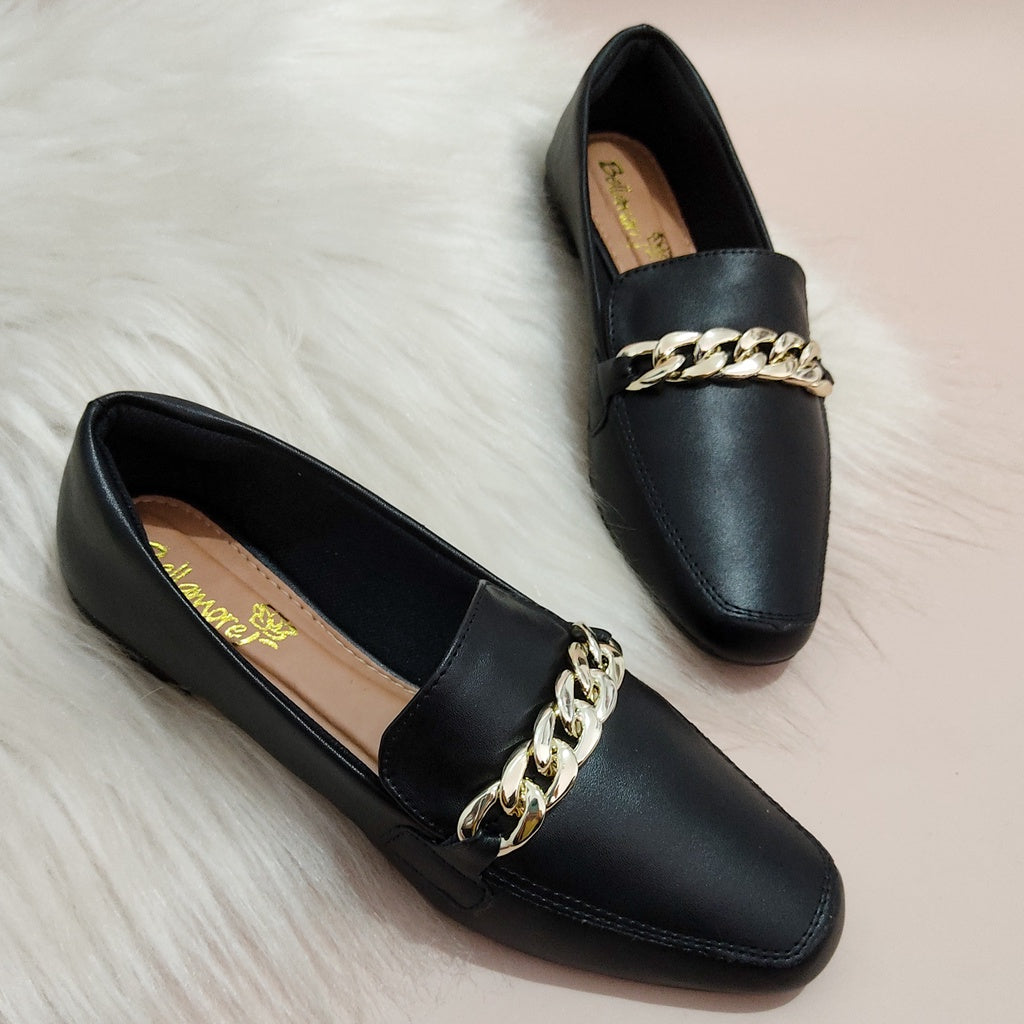 Mocassim Feminino Use Comfort Bico Quadrado