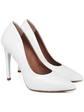 Scarpin Feminino Ellas Online Salto Alto Verniz