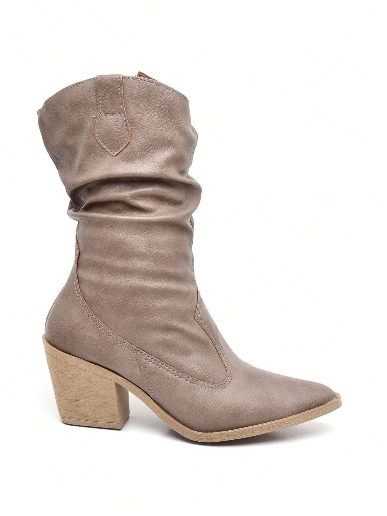 Bota Western Feminina Ellas Online Cano Médio Napa Destroyed