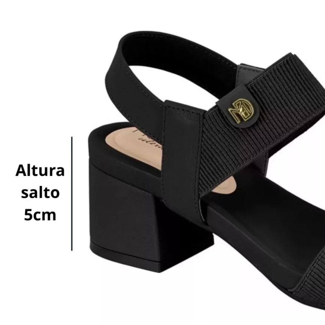 Sandália Ultra Conforto Elástico Canelado Float Nature