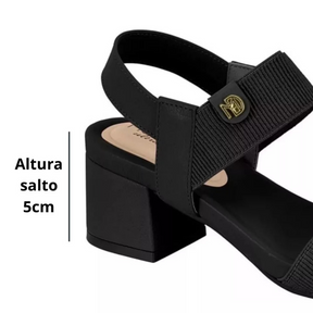 Sandália Ultra Conforto Elástico Canelado Float Nature