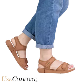 Sandália Papete Ortopédica Massageadora Leve - Use Comfort