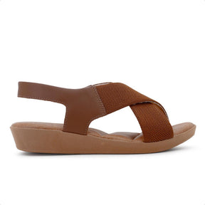 Sandália Use Comfort Plataforma Elástico Tiras Cruzadas