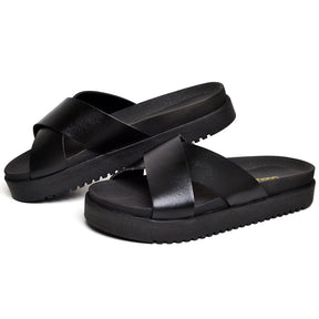 Sandalia Slide Dubuy Feminina Papete Tiras