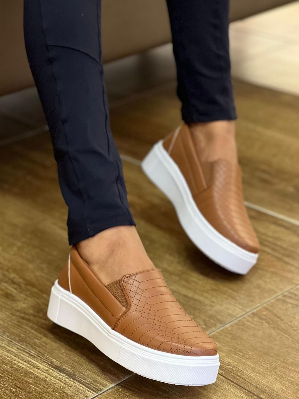 Sapatênis Use Comfort Slip On Casual Leve